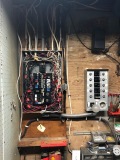 Before during and after of an electrical circuit breaker panel upgrade with a generator setup