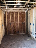 New construction electrical rough wiring before insulation and sheetrock