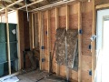 New construction electrical rough wiring before insulation and sheetrock