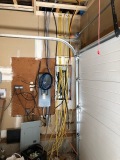 New construction electrical rough wiring before insulation and sheetrock