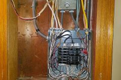 100 AMP Panel Upgrade Before