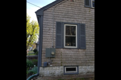 Outside main electrical service upgrade