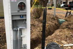New 200 amp underground electrical service