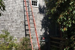 Outside main electrical service upgrade