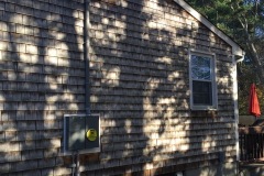 Outside main electrical service upgrade