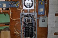 Leaking Service Panel Before