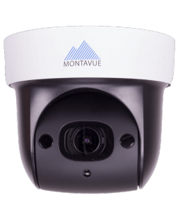 Montavue MTZ2040-IR Indoor Pan-Tilt-Zoom (PTZ) IP PoE Camera 4x Zoom, Color Night Optics,with 1080P HD Resolution, 100ft of IR Night Vision, & Built-in Audio Mic (4-Pack)