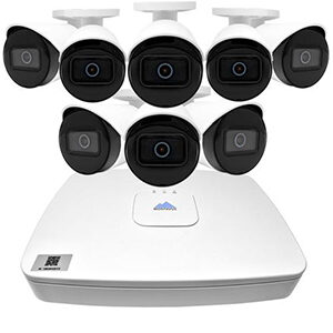 8 Channels 4K NVR Supports Up To 8 Cameras 8 Cameras 8 x 8MP IP Bullet Cameras